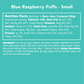 Blue Raspberry Puffs